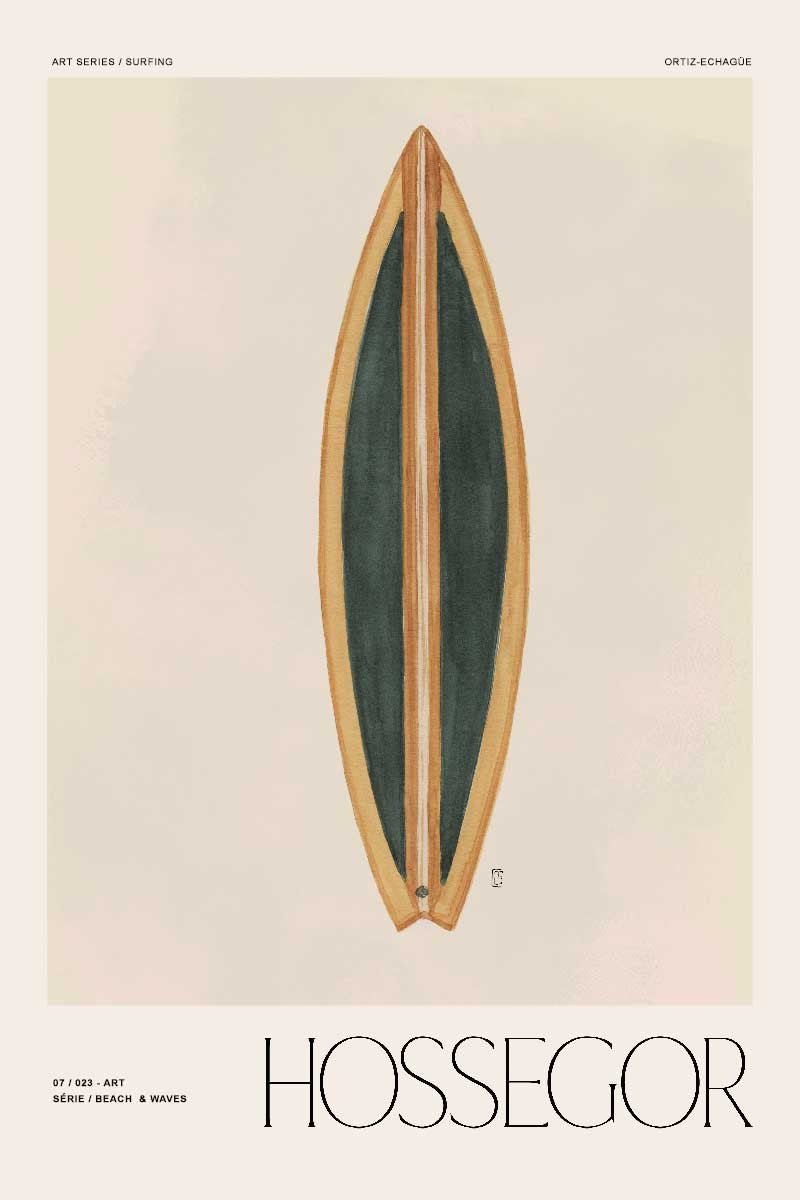 Retro Surfboard V