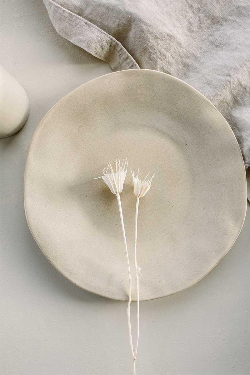Flor y Plato