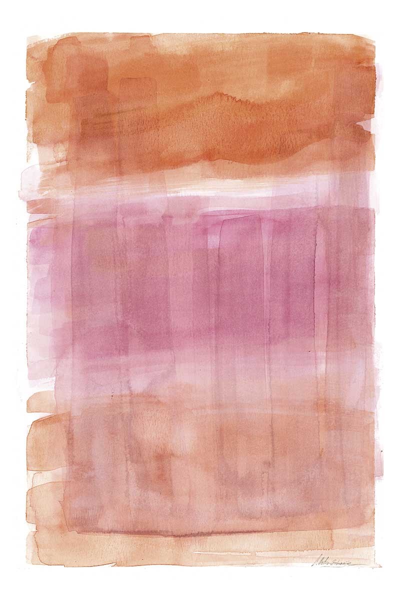 Abstracto en tonos Cálidos