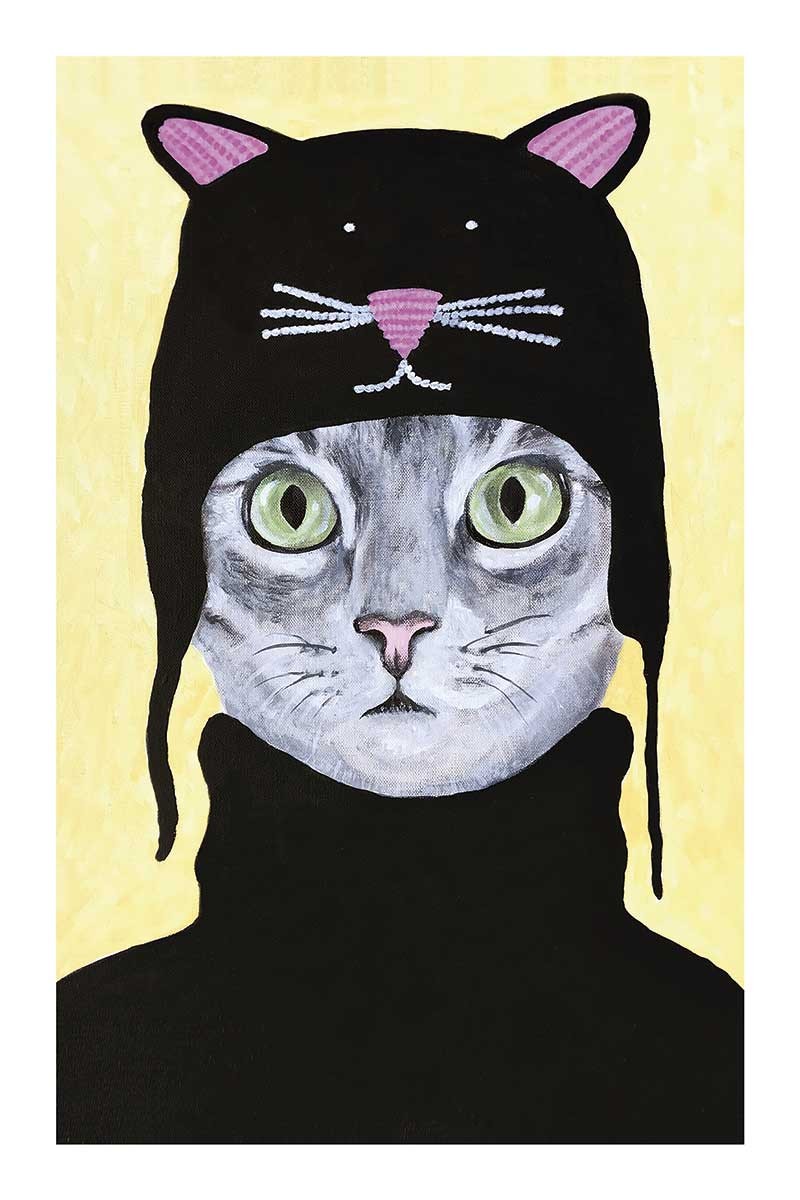 Cat with cat Hat