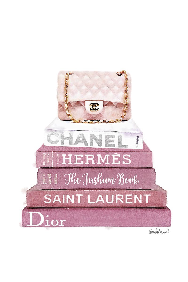 Pink Chanel & Books I