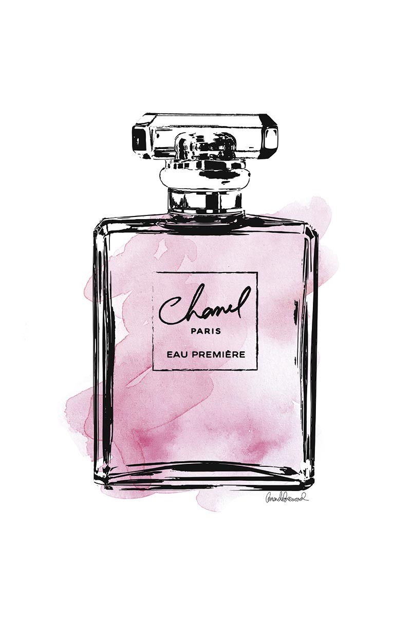 Chanel Parfum Black & Pink