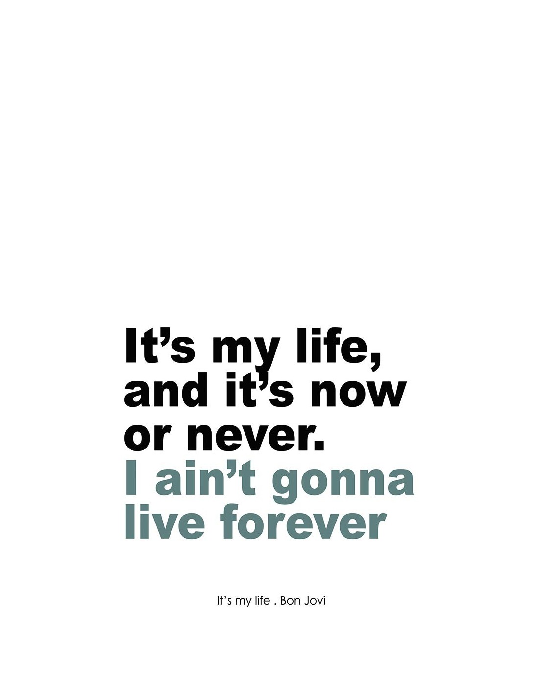 Its My Life