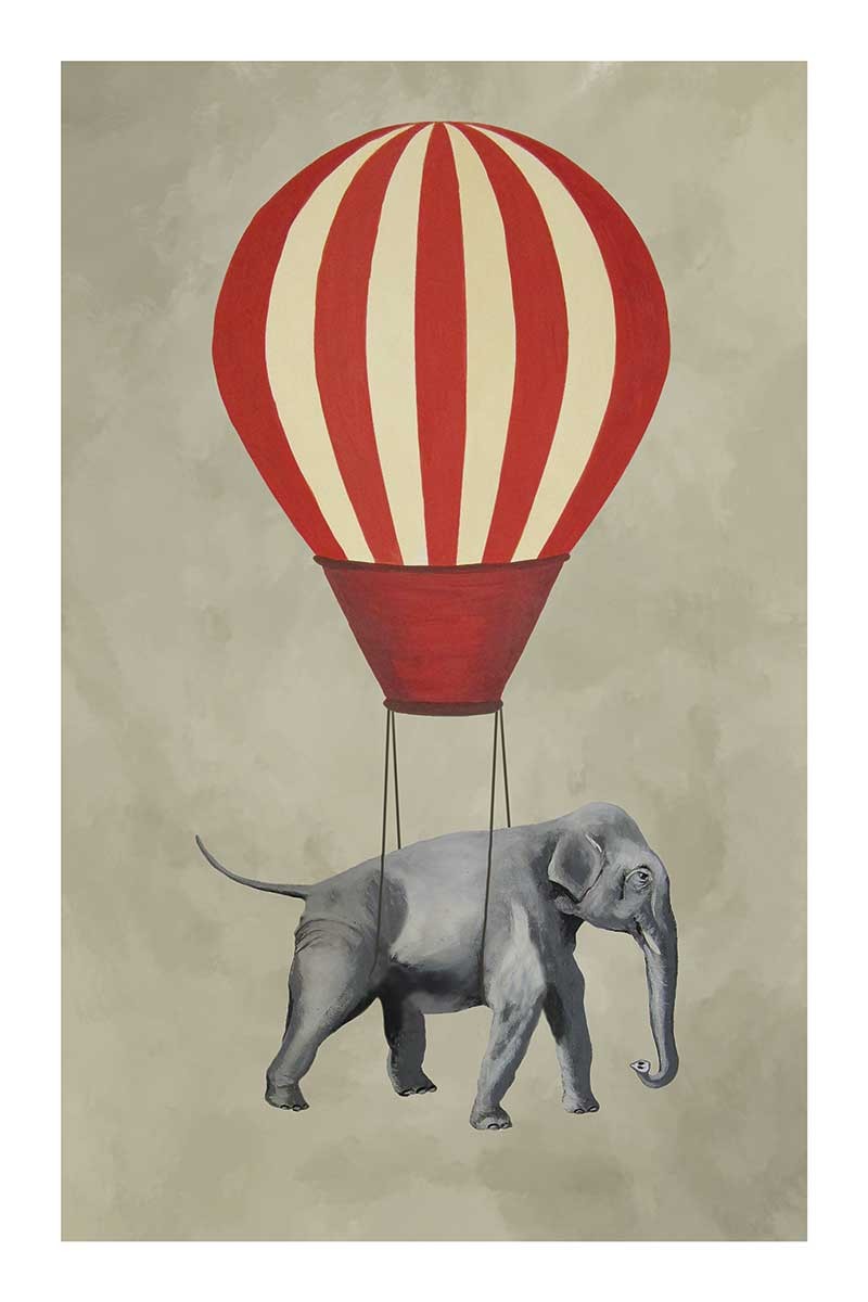 Elephant with Airballon