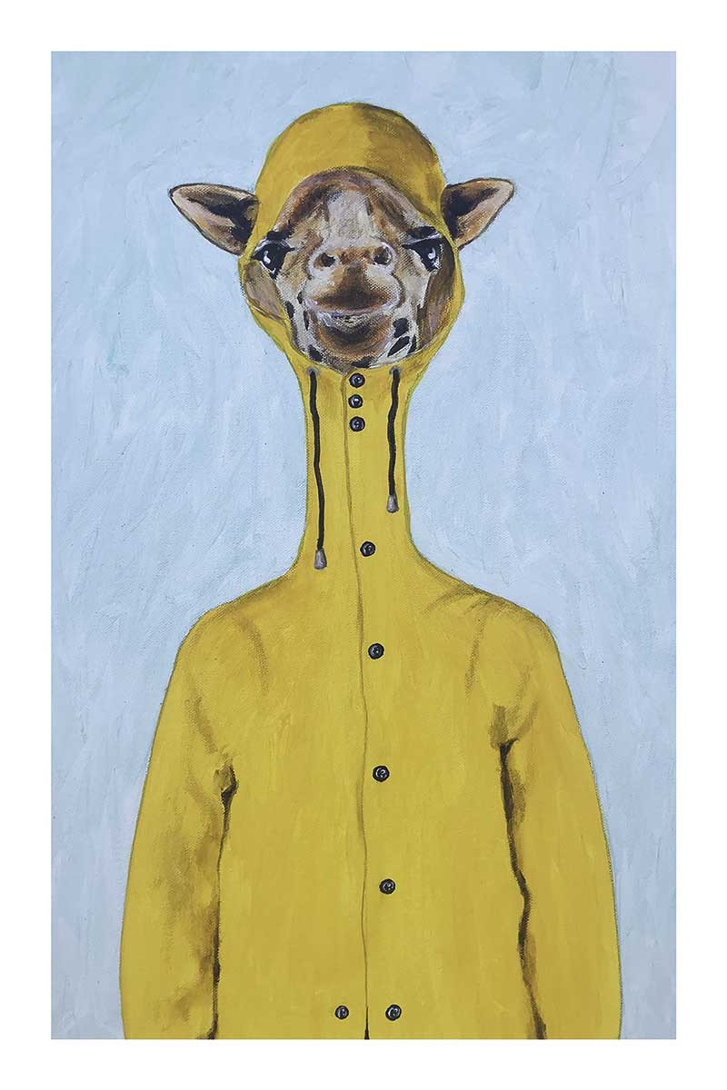 Giraffe Raincoat