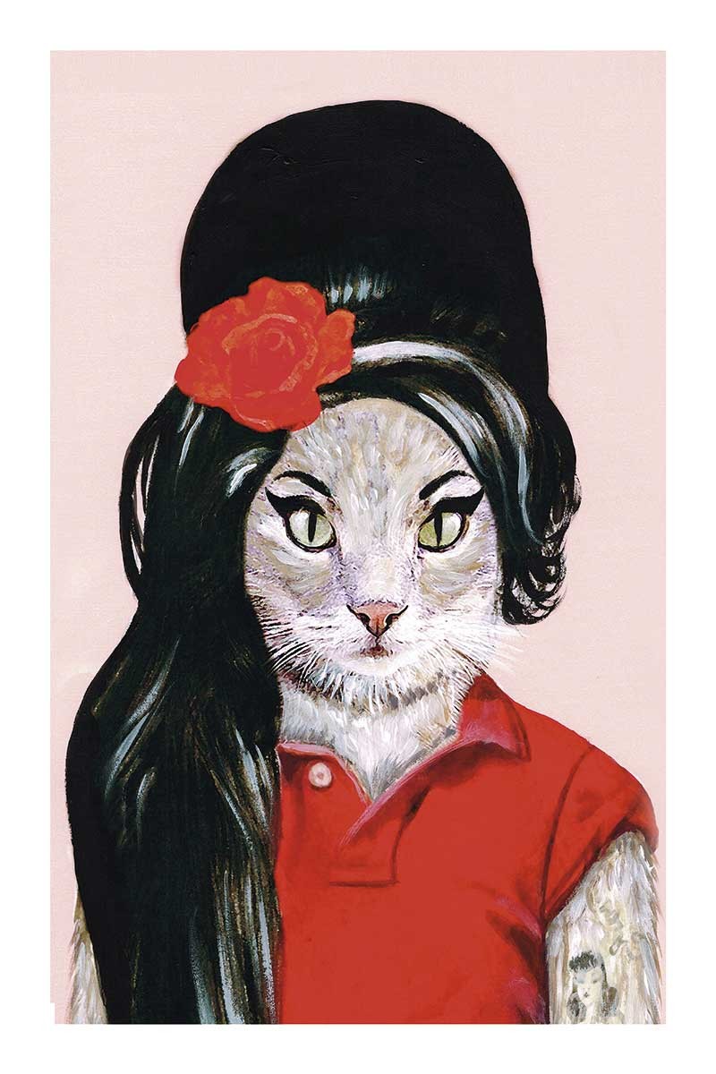 Winehouse Cat
