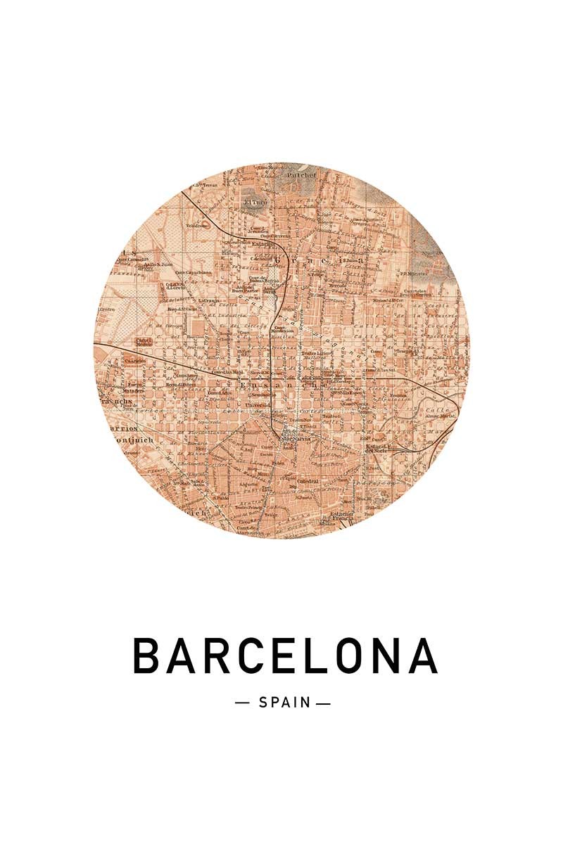 Mapa Barcelona