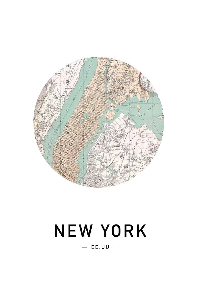 Mapa Nueva York
