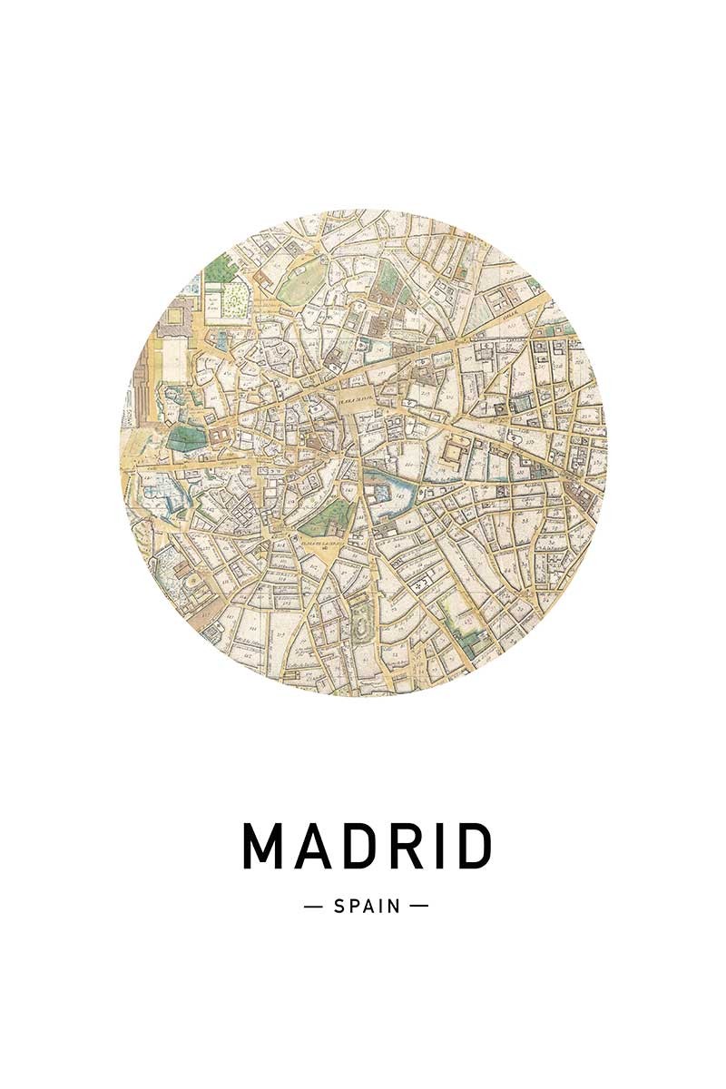 Mapa Madrid