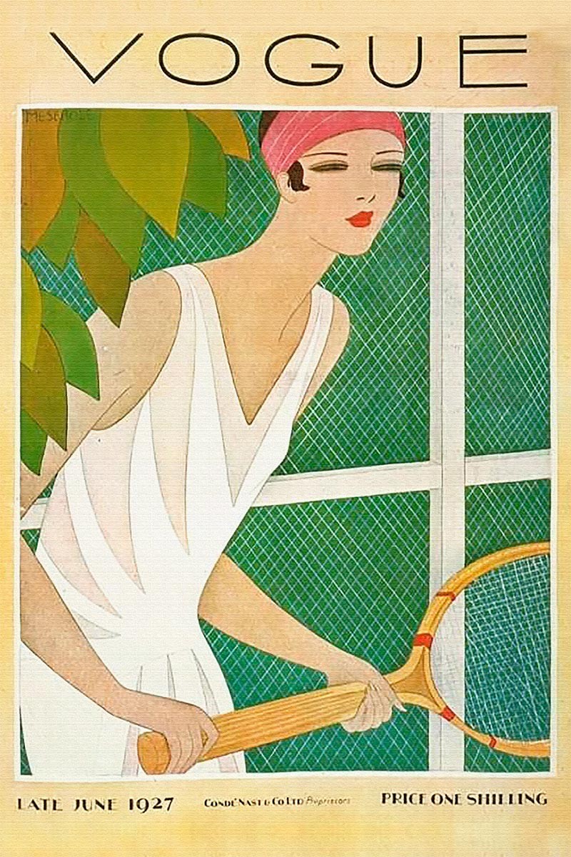 Vogue June 1927 Tenis