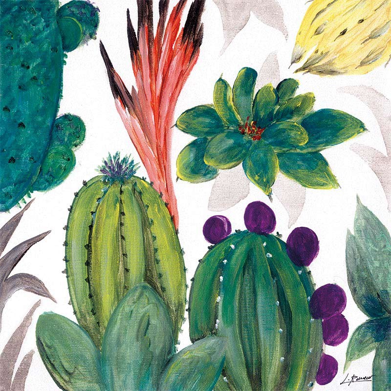 Flores Cactus I