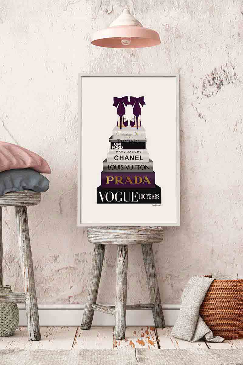 Shoes & Purple Books 2