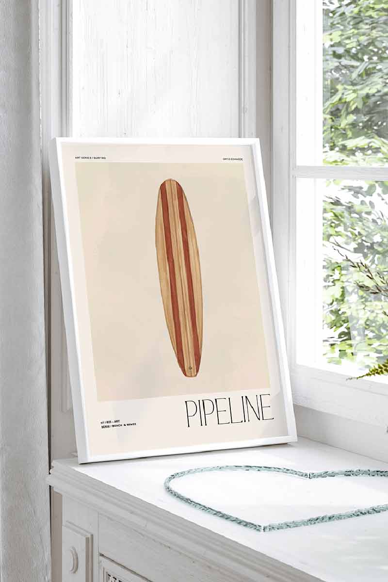 Retro Surfboard VI 2