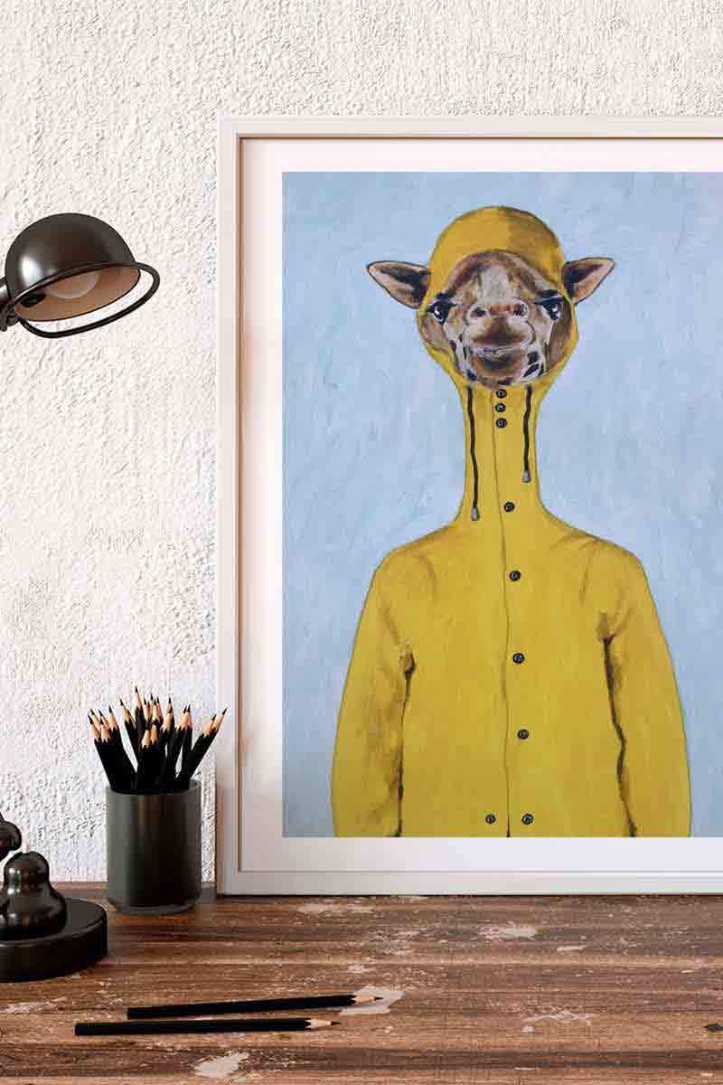 Giraffe Raincoat 2
