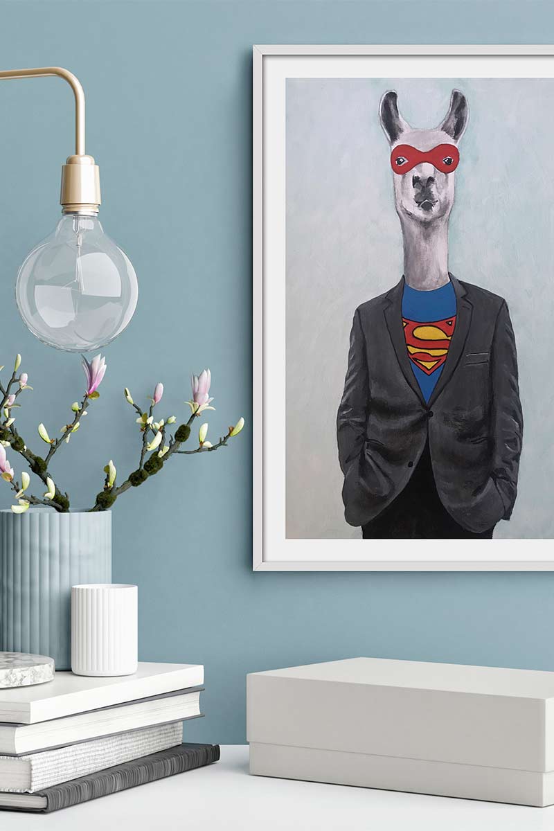 Llama Superman 2