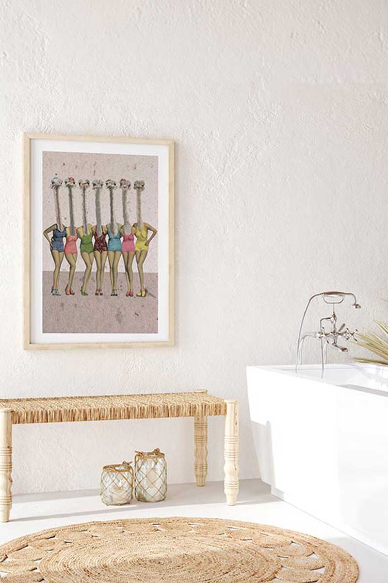 Ostriches in Bathingsuits 2