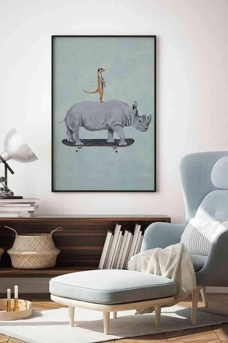 Rhinoceros Skatebording 2