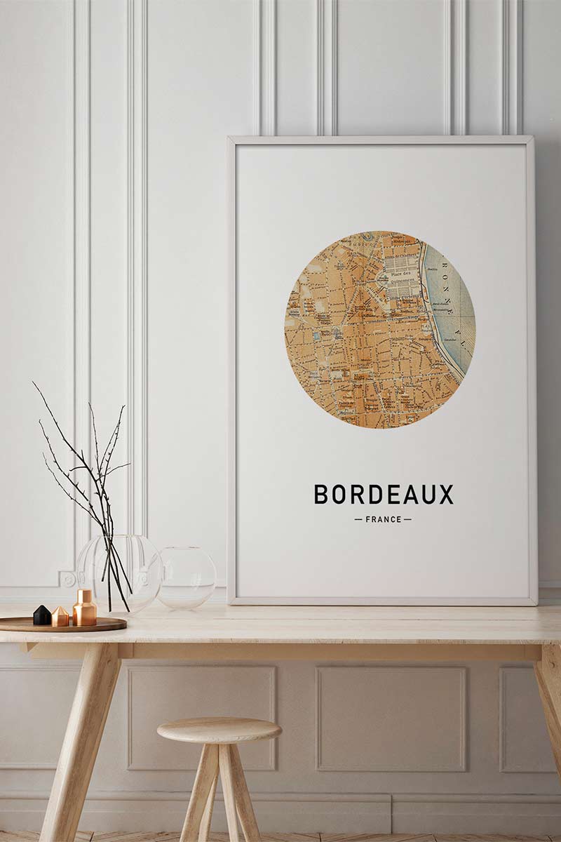 Mapa Bordeaux 2