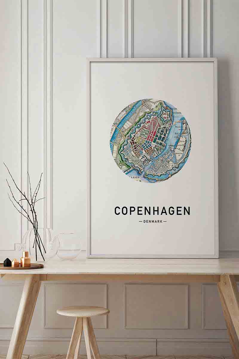 Mapa Copenhaguen 2
