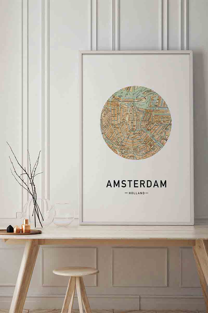 Mapa Amsterdam 2