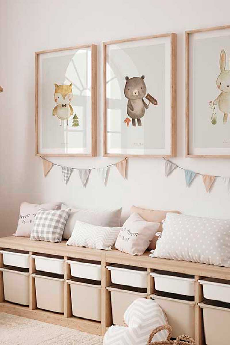 Cuadros infantiles decorativos Para niñas y niños