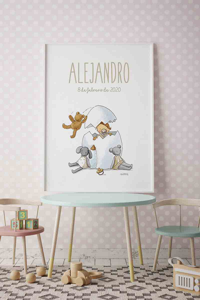 Nombre y Fecha Niños Cascarón 2