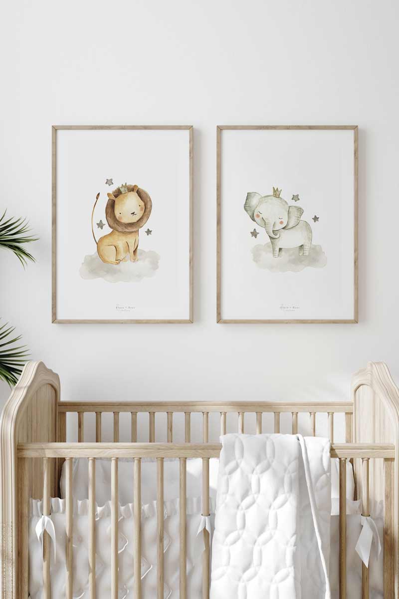 Set de 2 Láminas Animales... 2