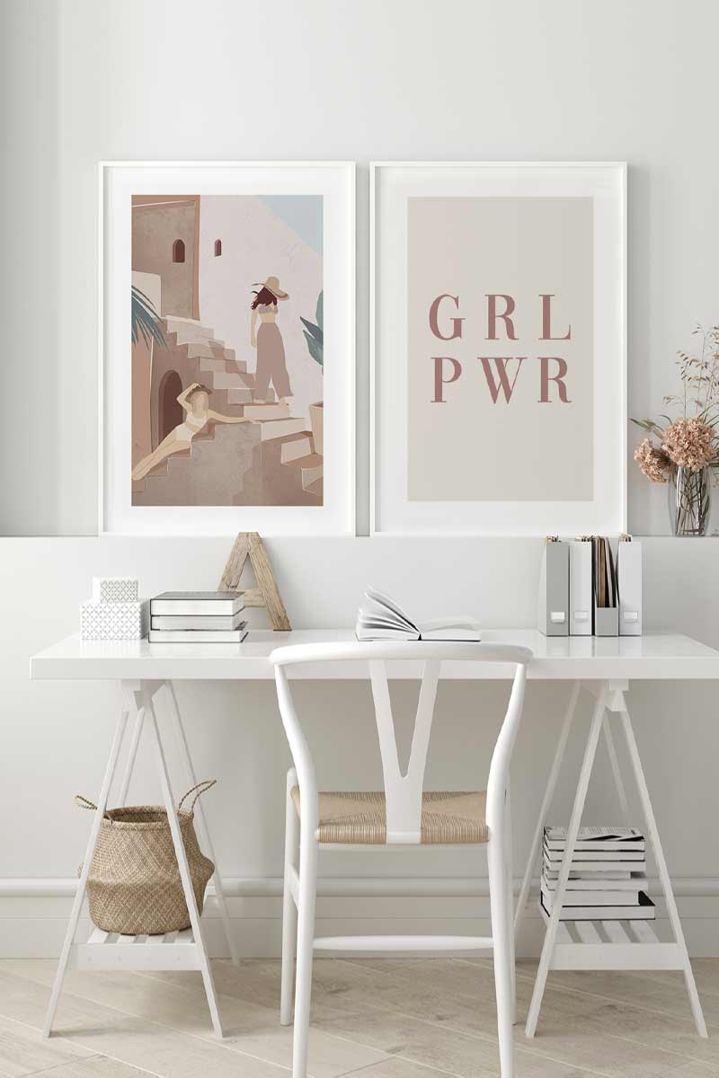 Set de 2 Láminas Medina I 2