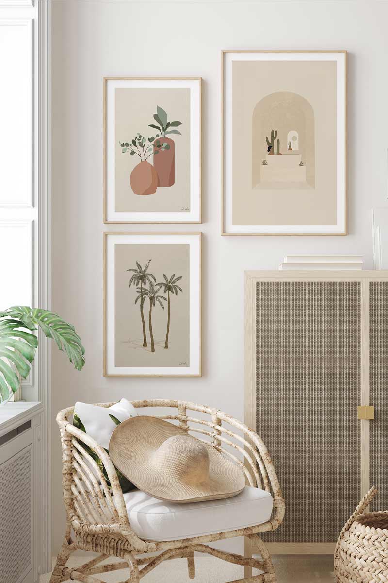 Set de 3 Láminas Medina II 2