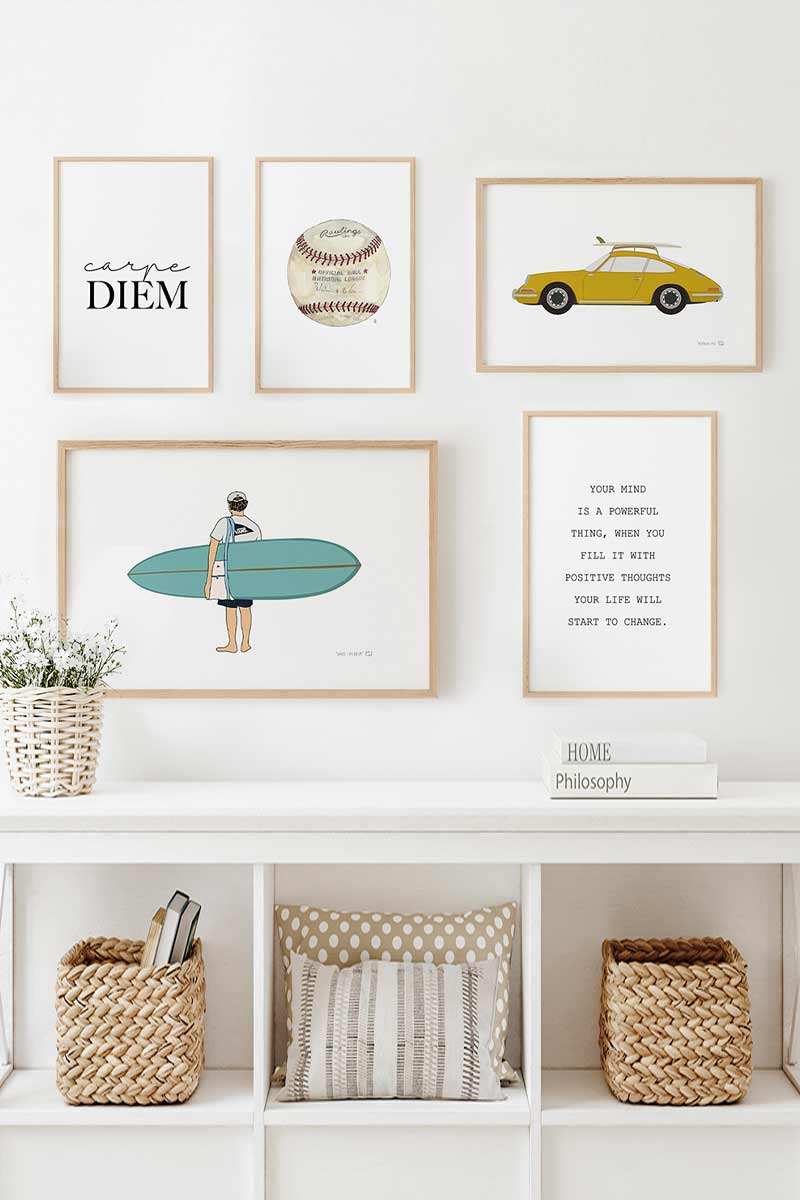 Set de 5 Láminas Juvenil 2