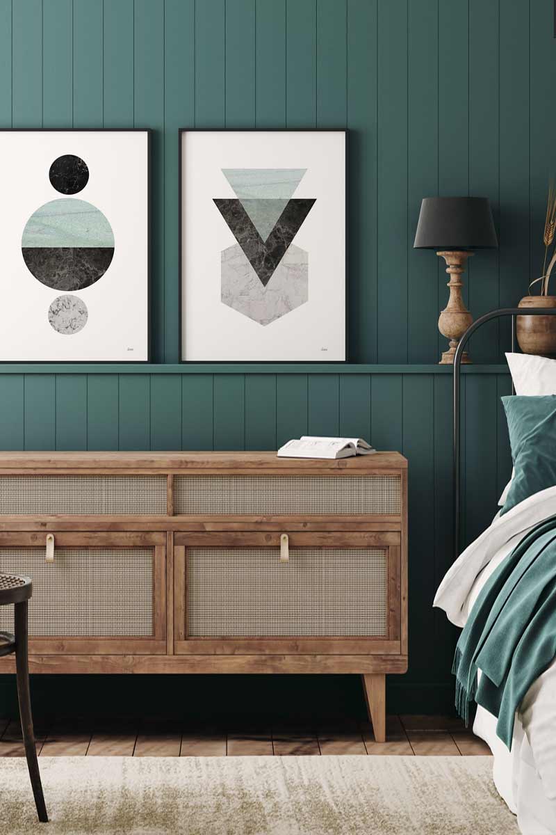 Set de 2 Láminas Geometricos 2