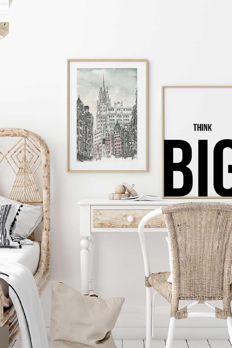 Set de 2 láminas City 2