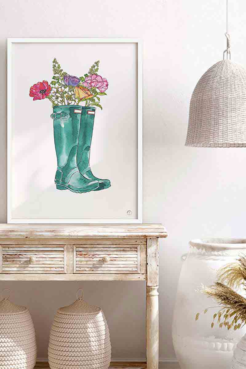Botas Flores 2