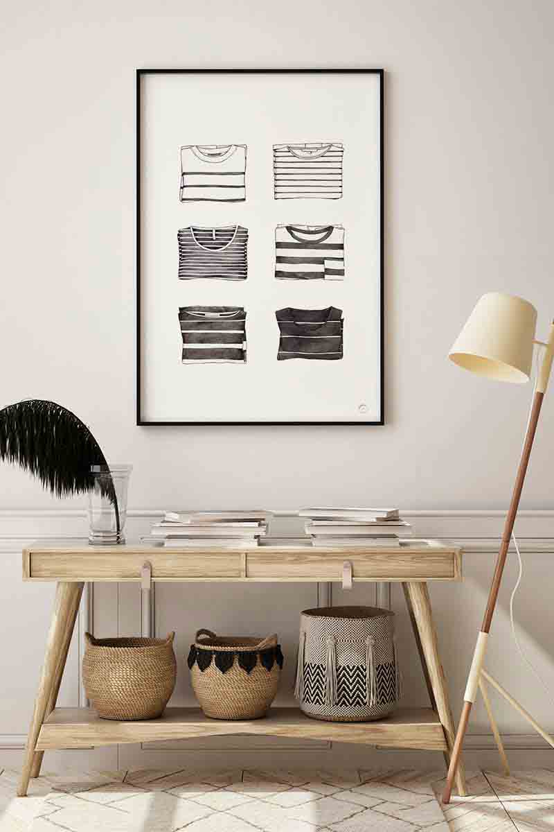 Camisetas Rayas Negras 2